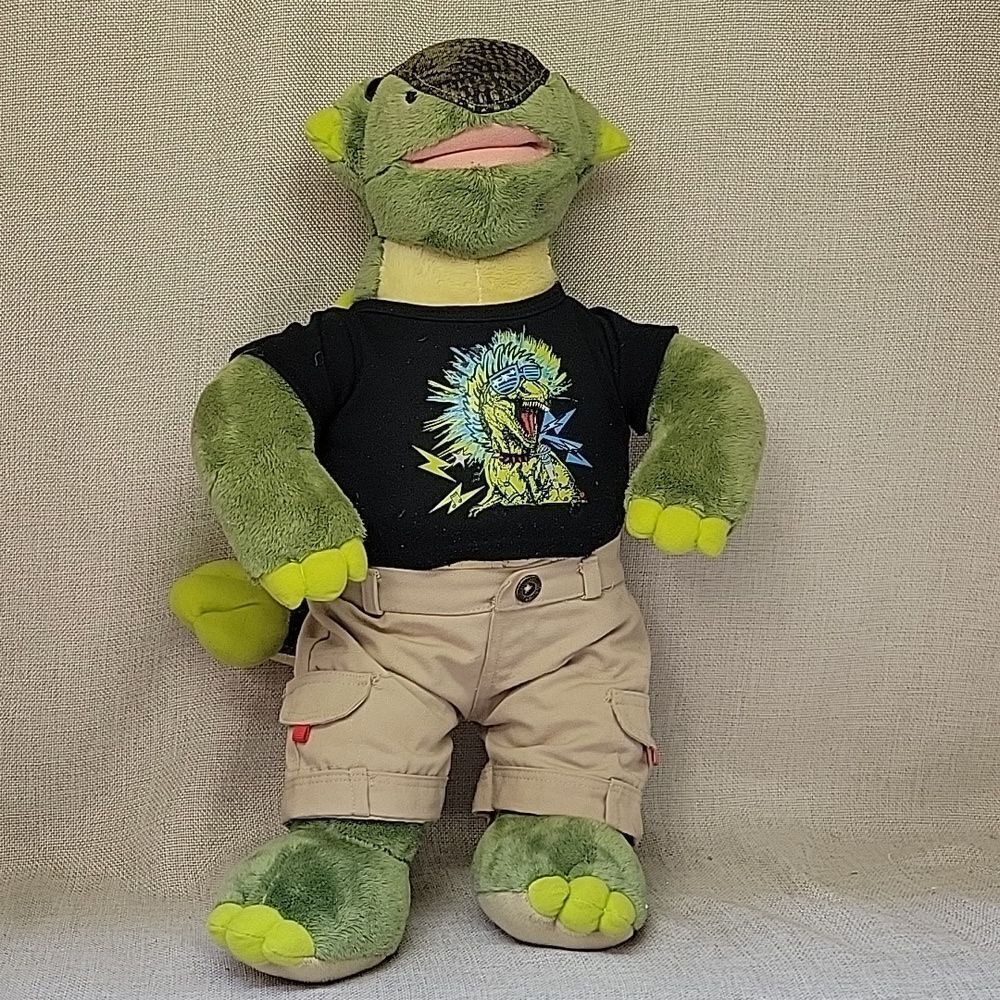2 Build a Bear plush toys Dinosaur,‎ Batman,